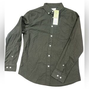Goodfellow & Co Charcoal Button-Up Shirt